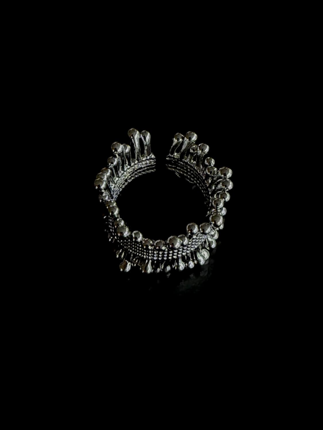 mesh pin bold ring  상품이미지3