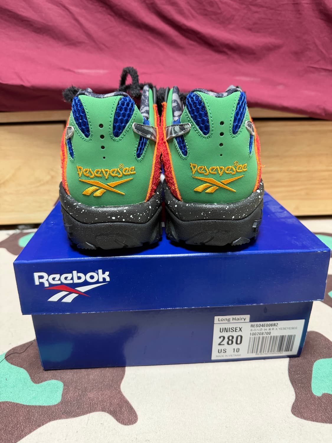 예스아이씨 리복 농구화 상품이미지5