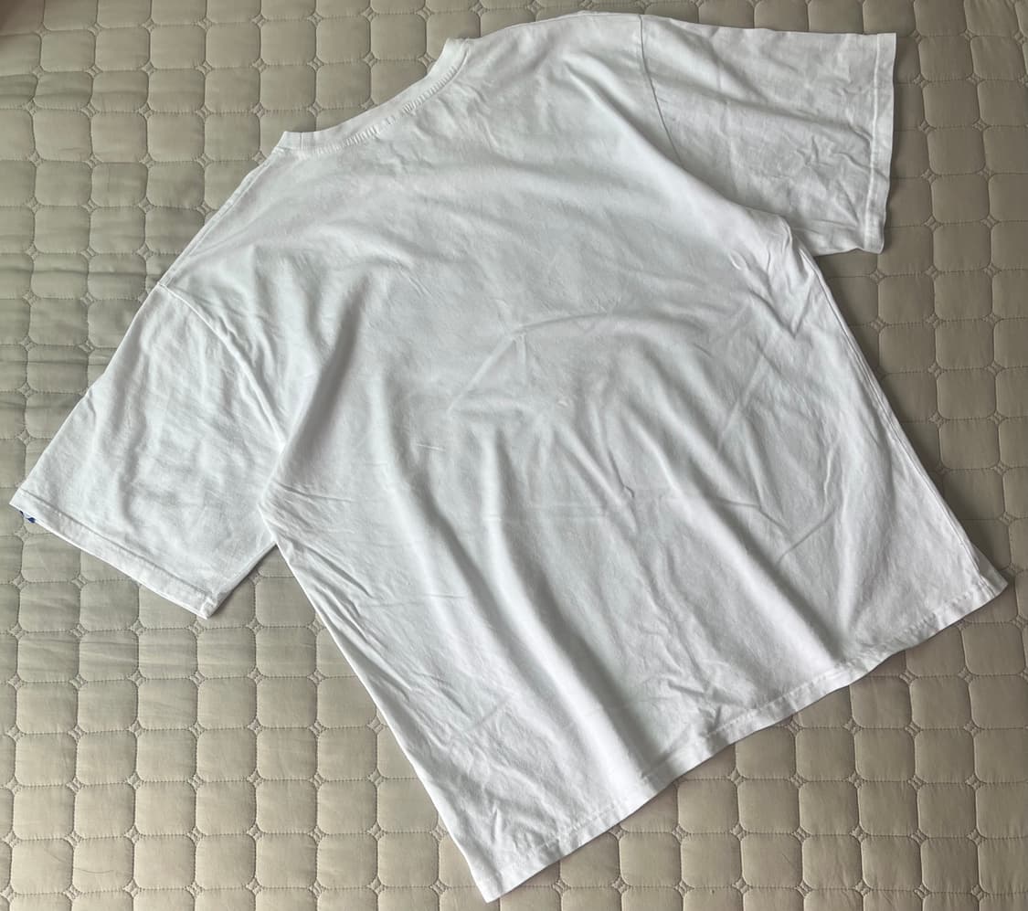 로얄라이프 반팔 티셔츠 화이트 2XL 상품이미지2