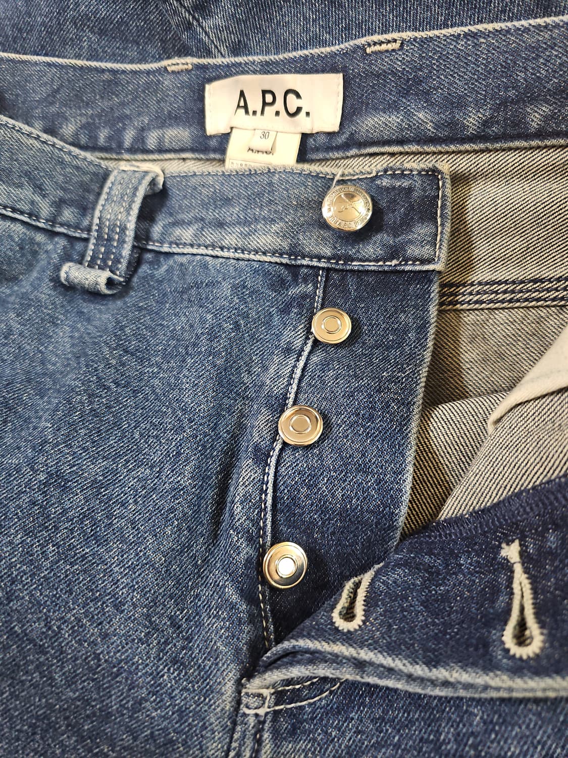 [30] A.P.C 아페쎄 Carpenter jean 데님 청바지 상품이미지10