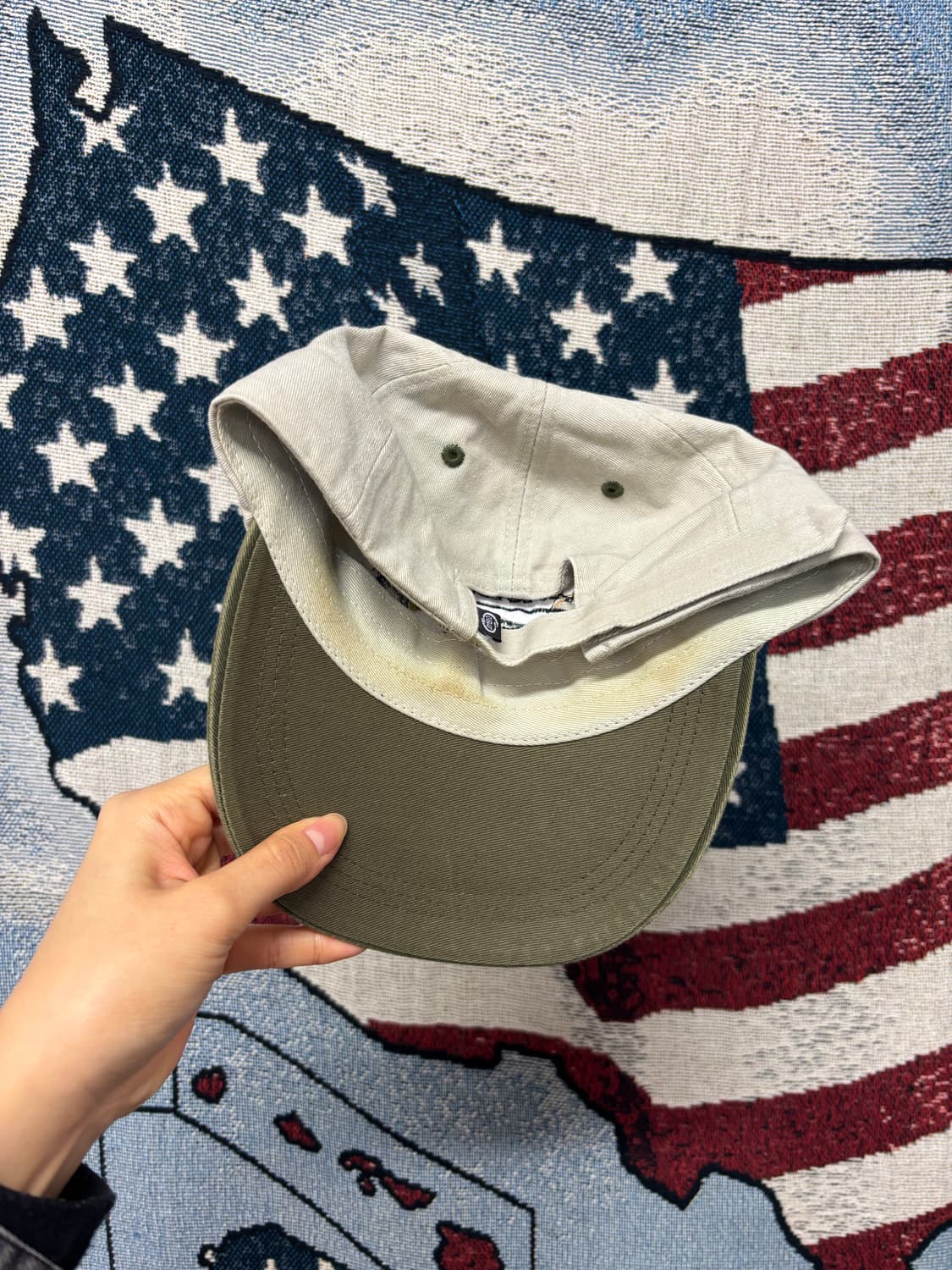 옐로우스콘 앵글러 빈티지 캡 상품이미지5