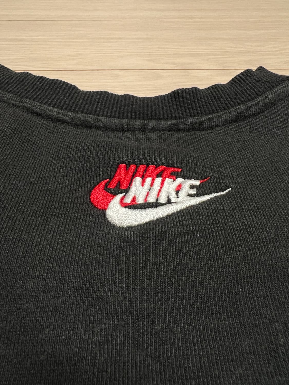 나이키 멀티 스우시 자수 맨투맨 블랙 / XXL 상품이미지8