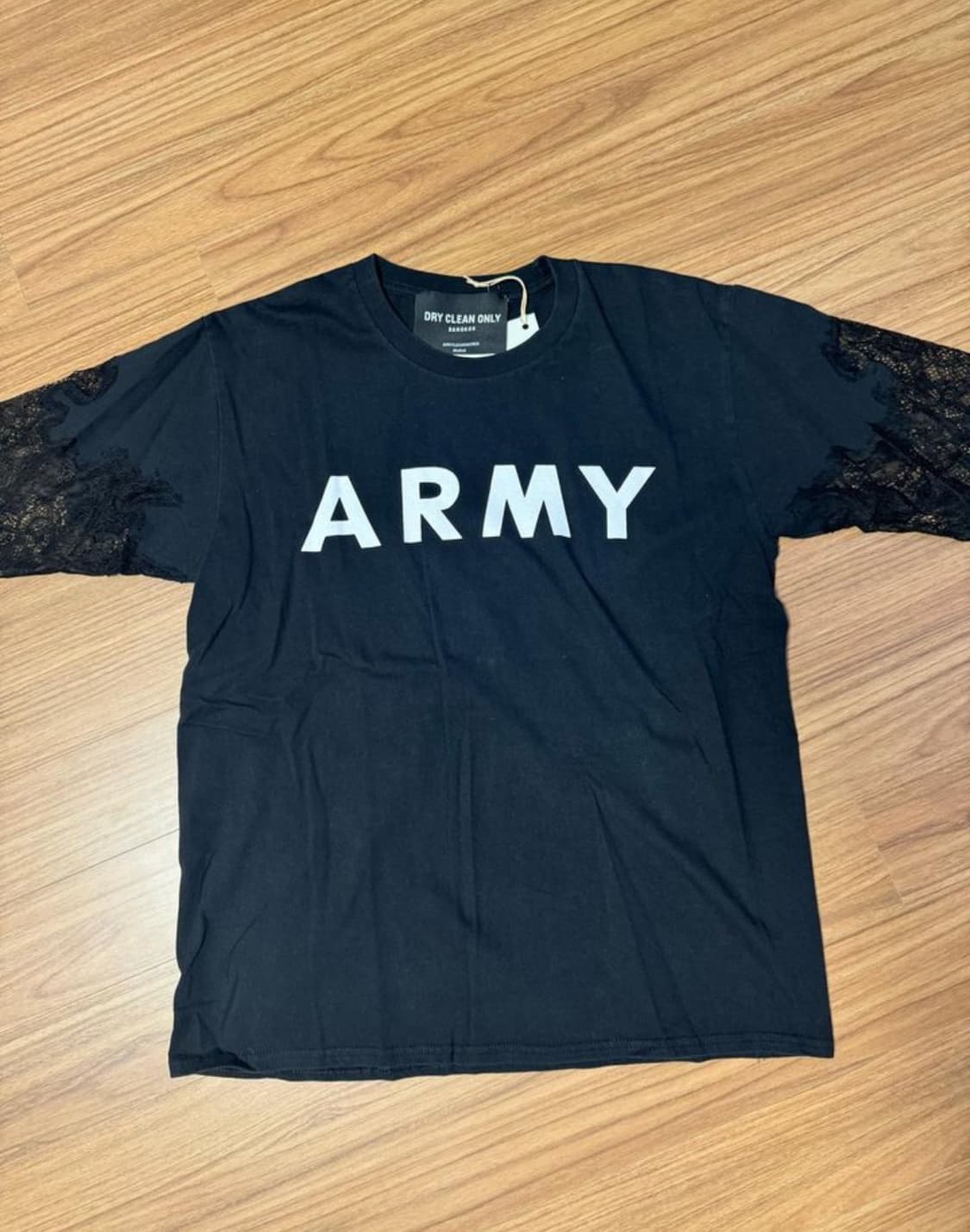 새제춤 드라이클린온리 아미 ARMY 티셔츠 상품이미지1