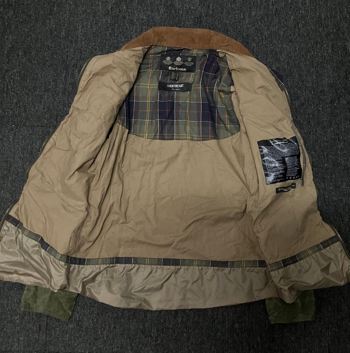 바버 라이트웨이트 파일리 왁스자켓 우먼즈 상품이미지3