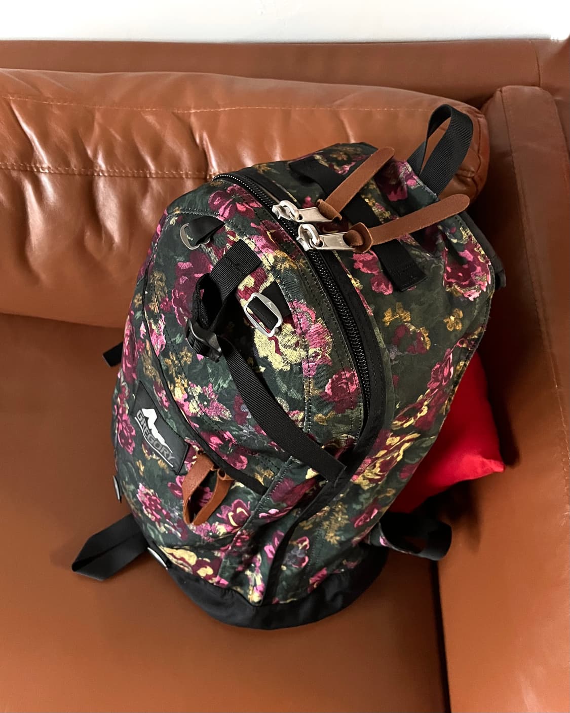 Old GREGORY Daypack 26L Floral Backpack 상품이미지4