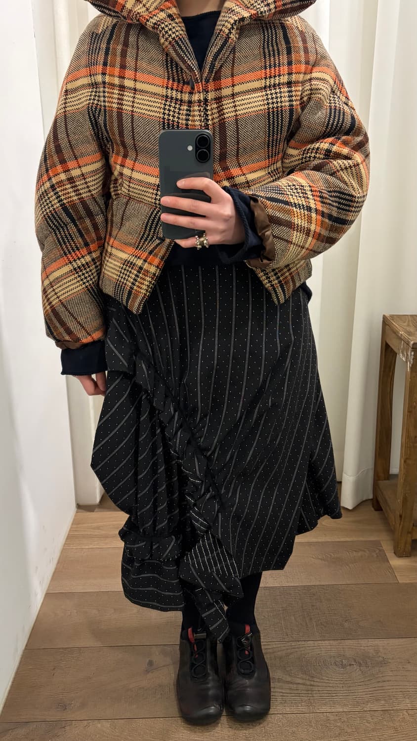 Check Pattern Closing Detail Padding 상품이미지4