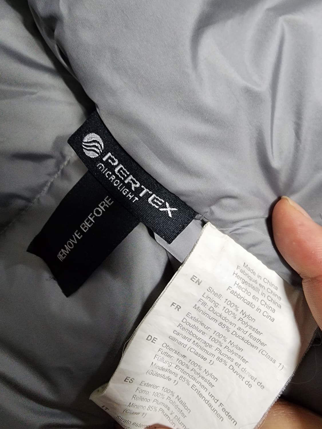 카트만두 펜텍스  후드 덕다운 패딩 점퍼 카키 상품이미지4