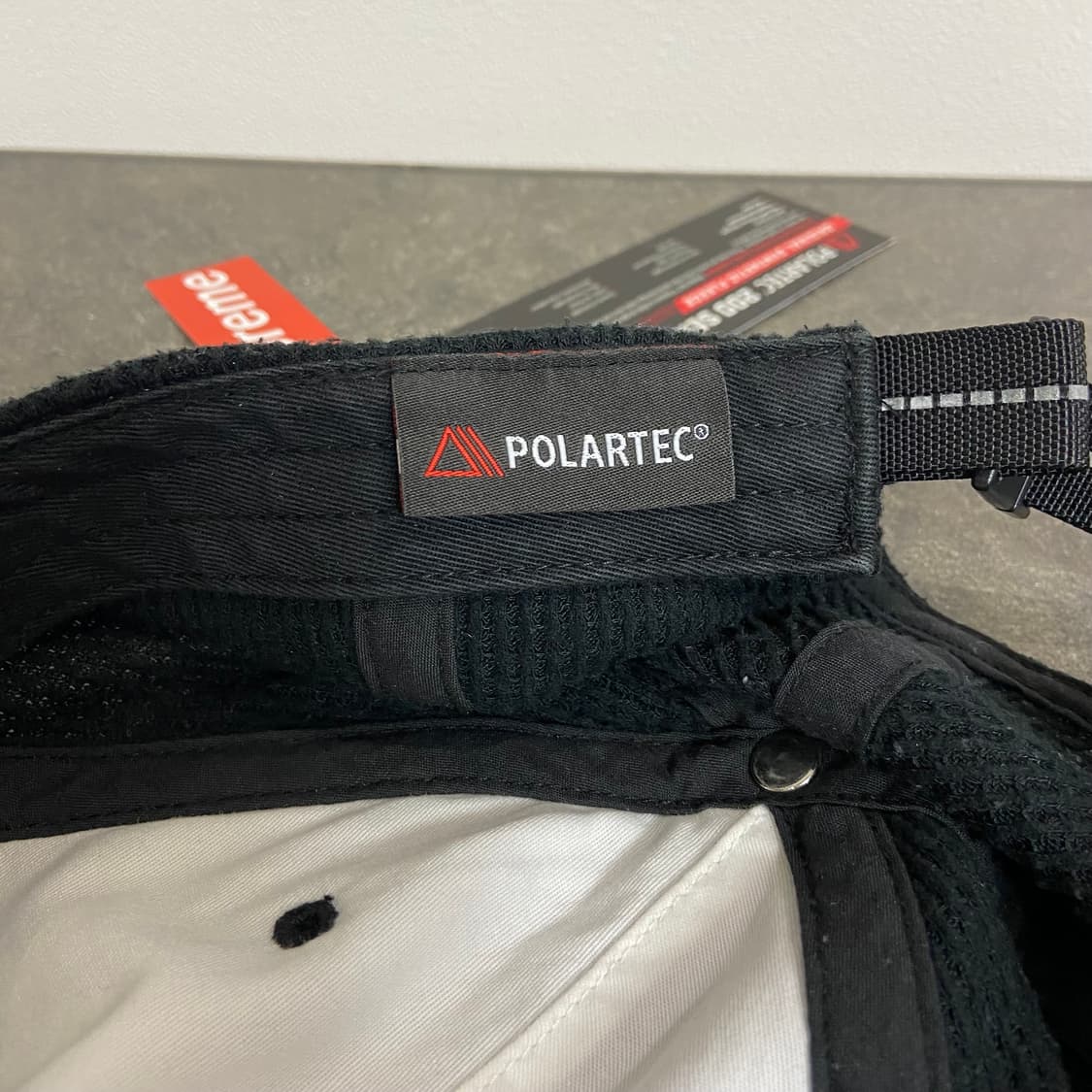 (OS) 슈프림 6패널 볼캡 모자 블랙 상품이미지5