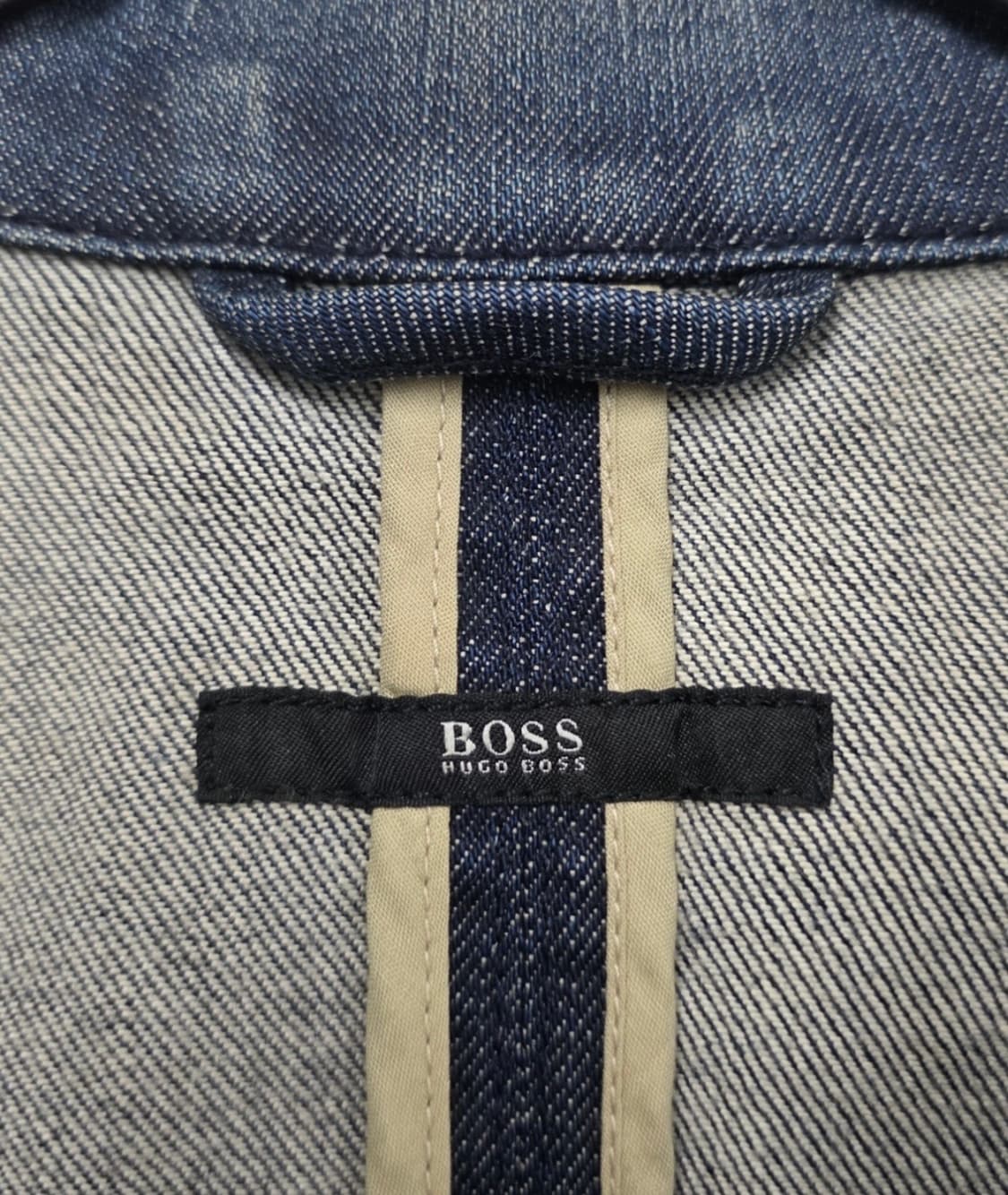 휴고보스 y2k 데님 블레이저 44-55 상품이미지3