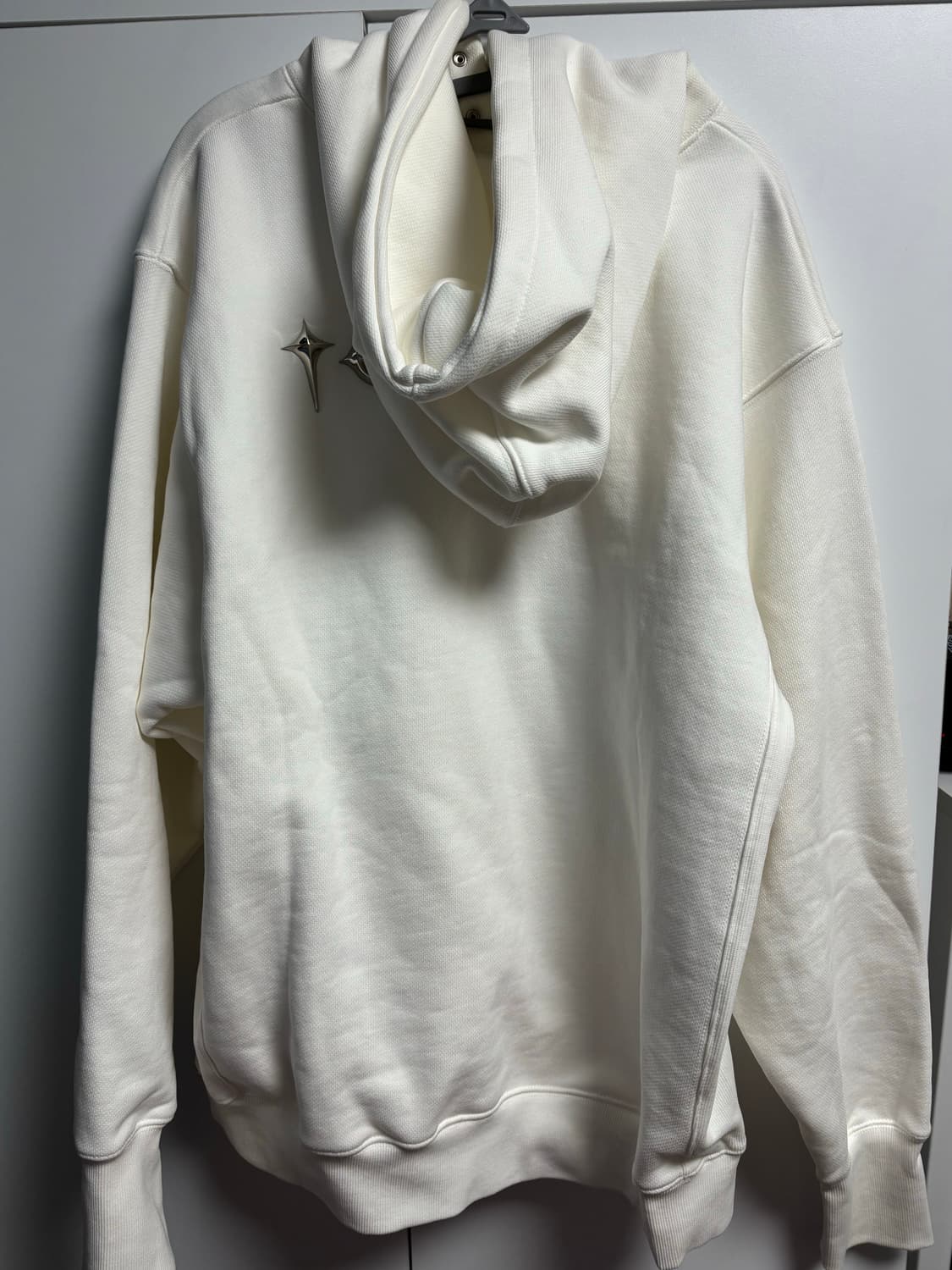 떠그클럽 후드티 화이트 상품이미지2