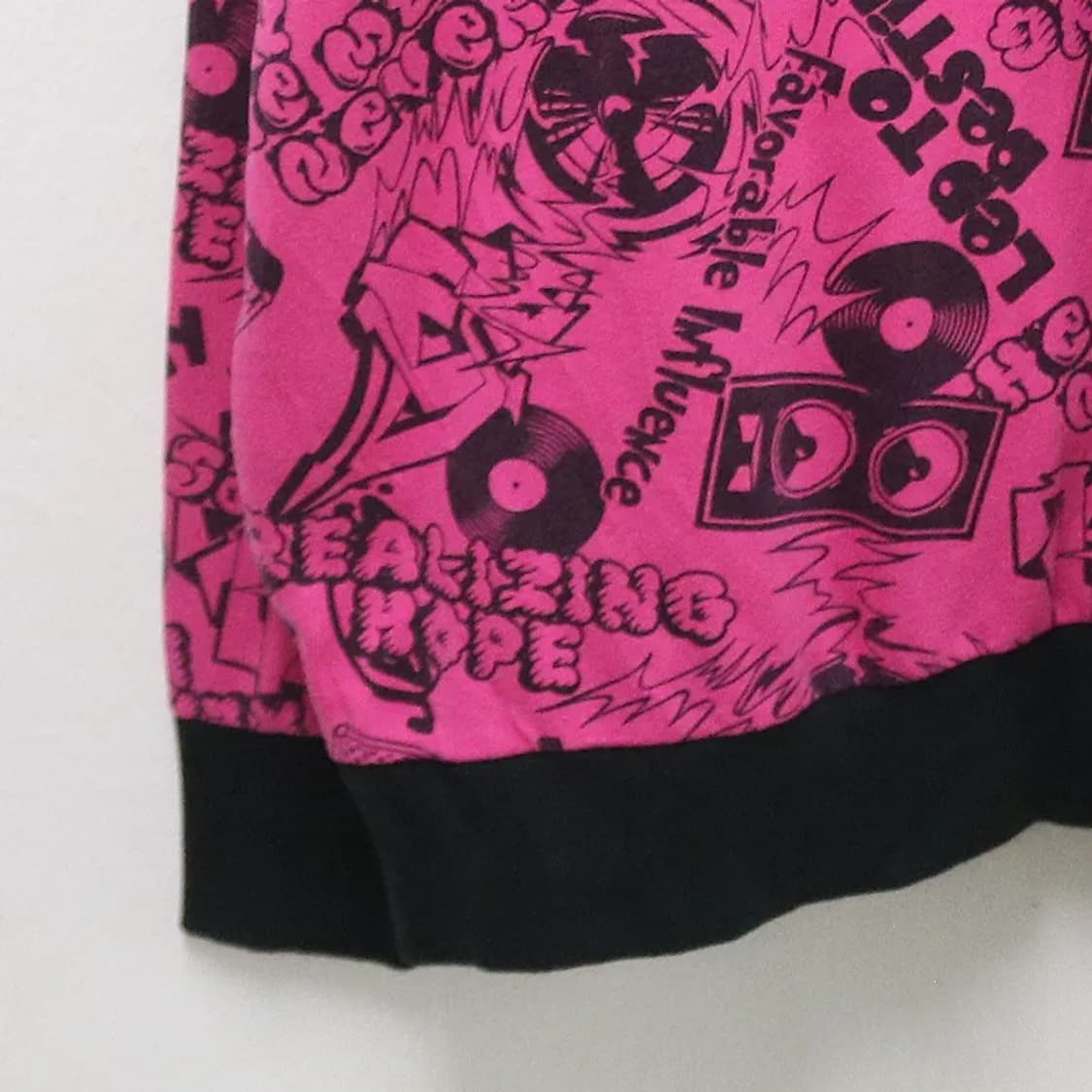 타임스텝 핑크 프린팅 후드집업 60671 상품이미지7