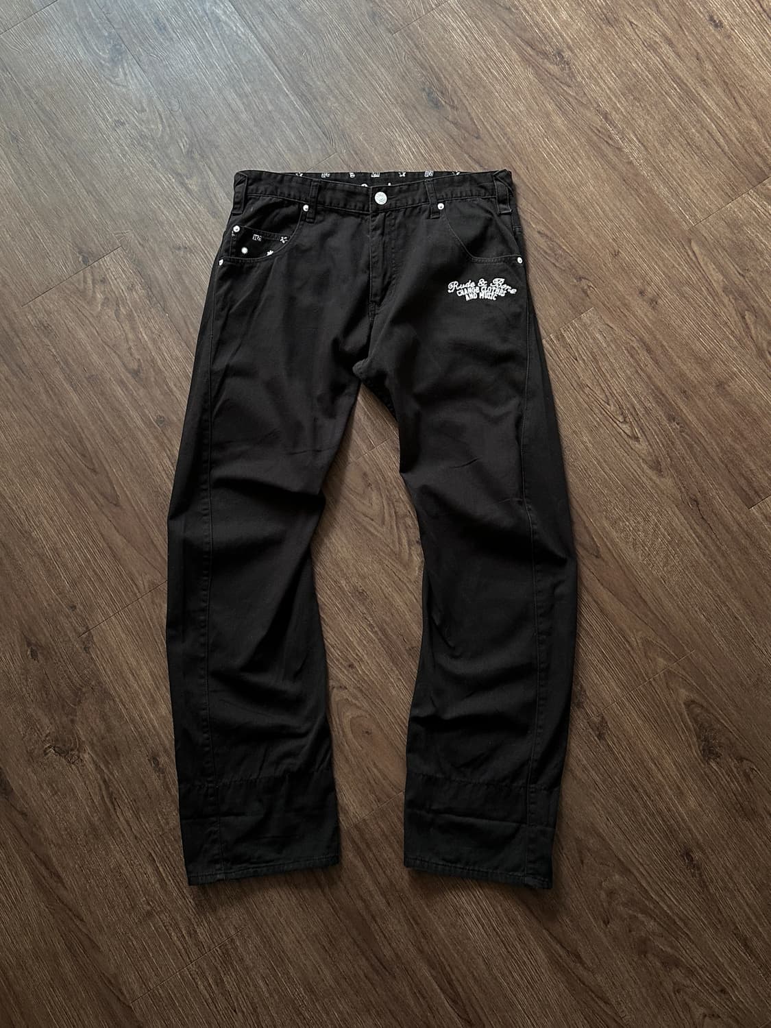 Rimastern 이모지 로우 트위스트 진 상품이미지7