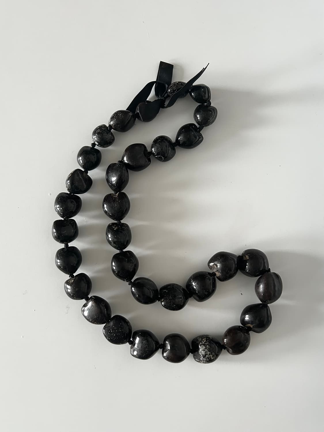 빈티지 우드 열매 목걸이 상품이미지1