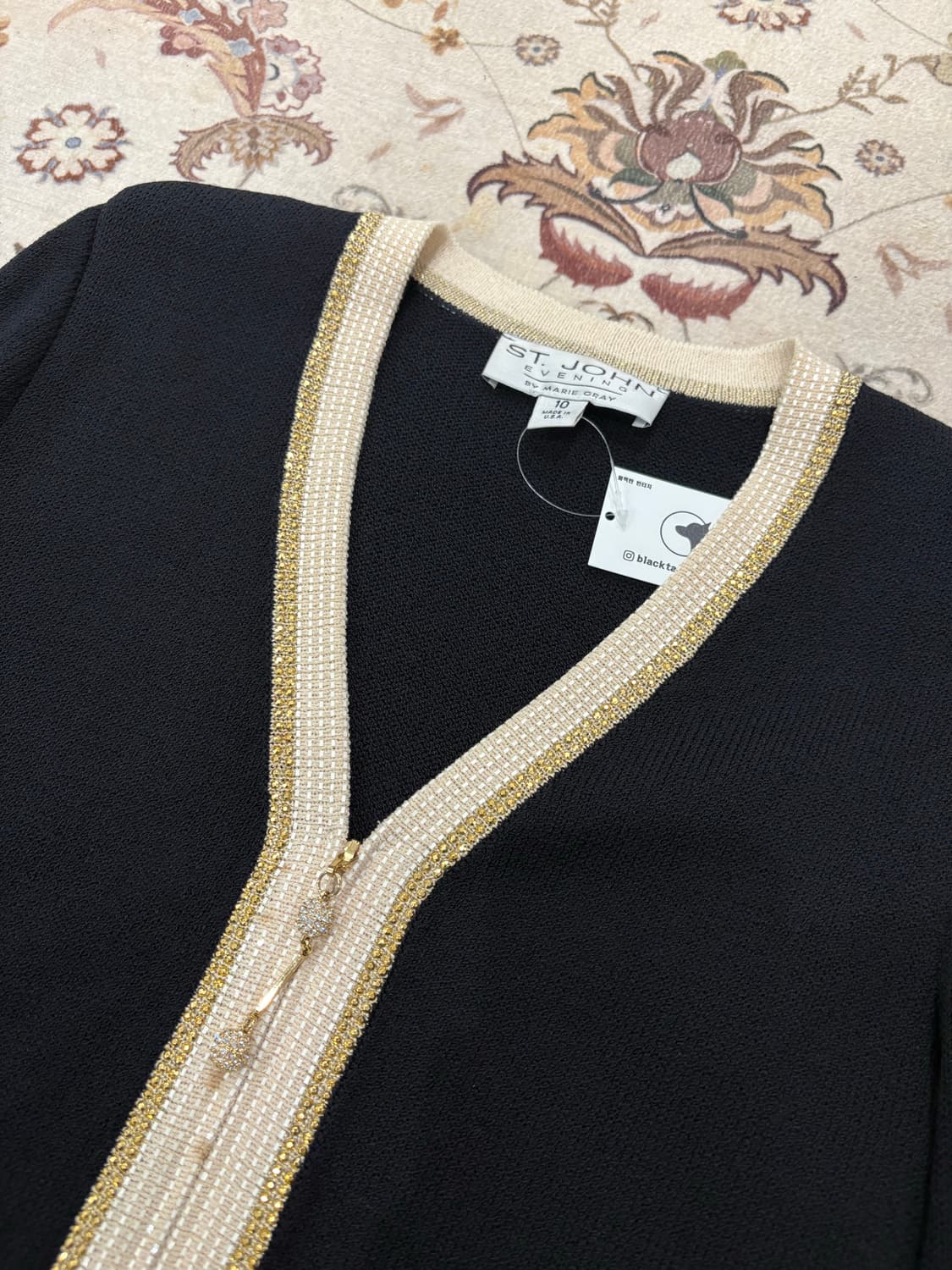 세인트 존 y2k 집업 니트가디건 상품이미지3