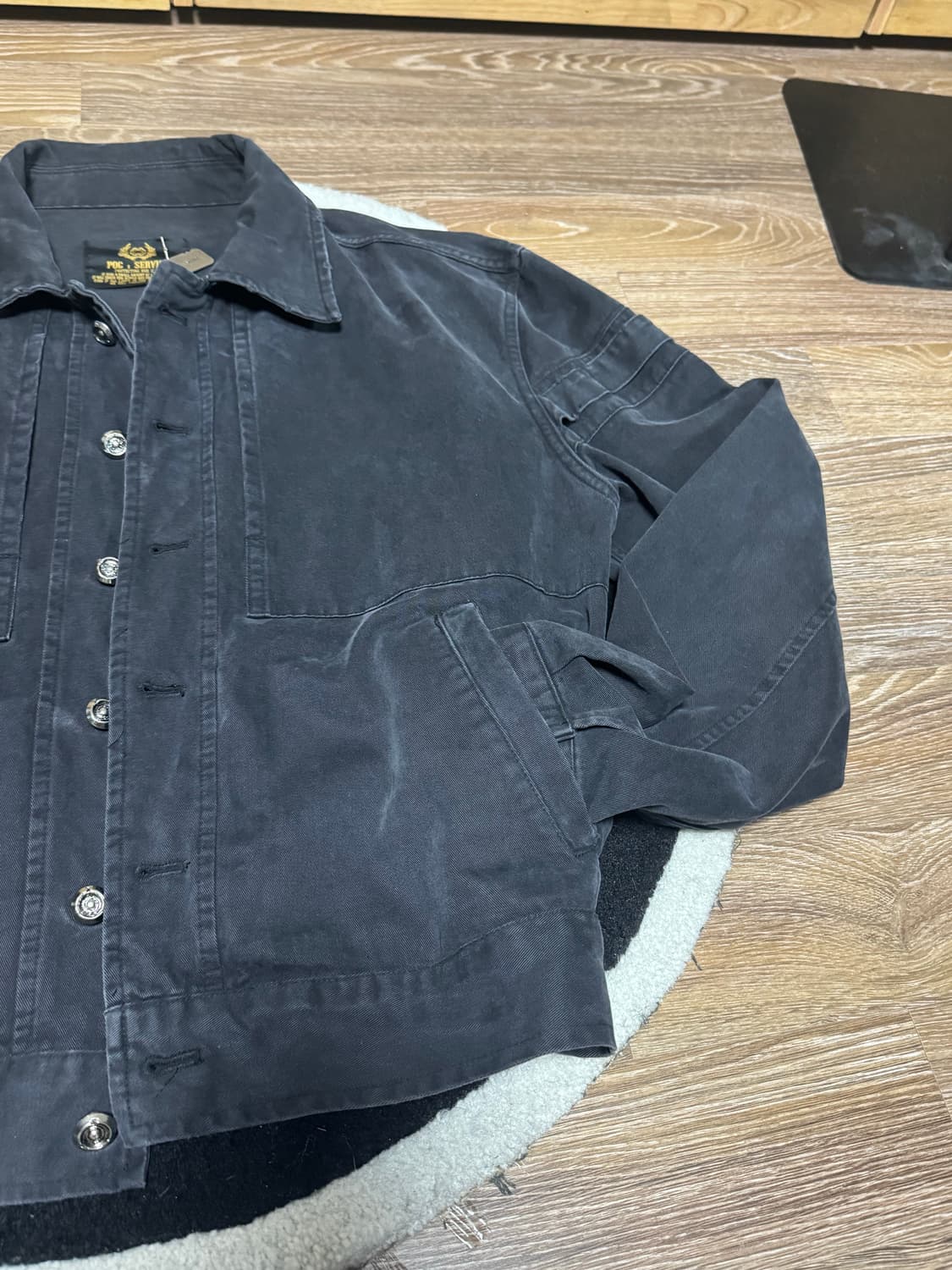 Pog service MILITARY TRUCKER JACKET 상품이미지4