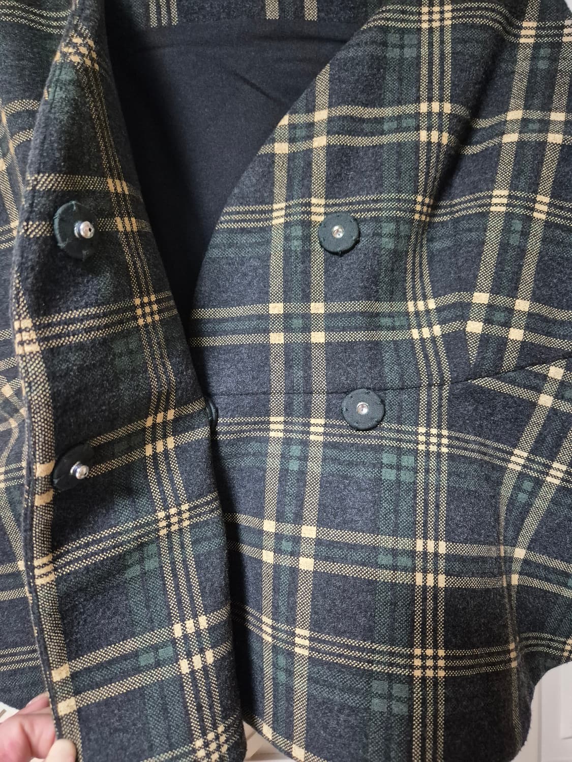 지컷 체크 뷔스티에 상품이미지3