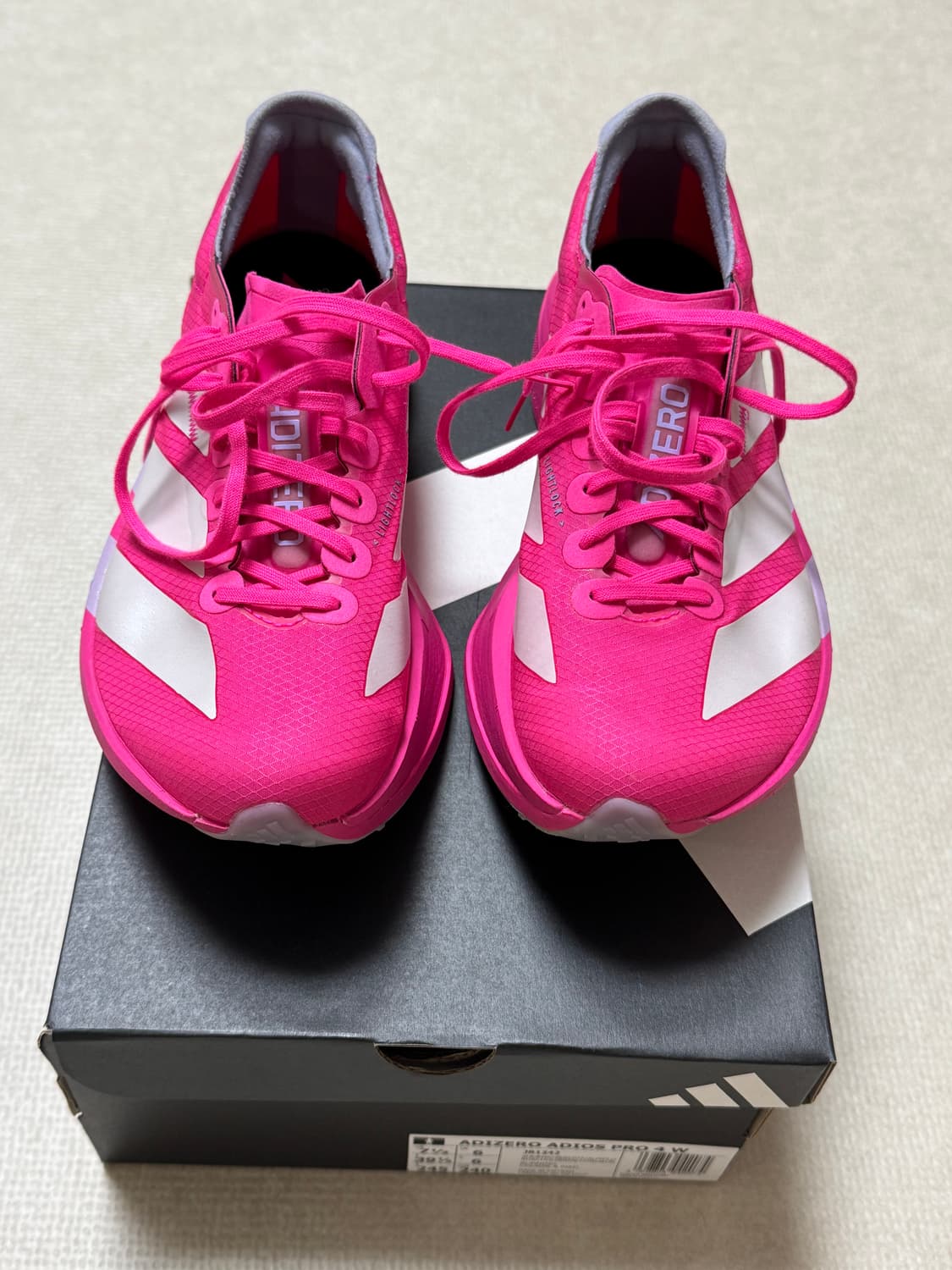 아디다스 아디제로 프로4 쇼크핑크 245 상품이미지1