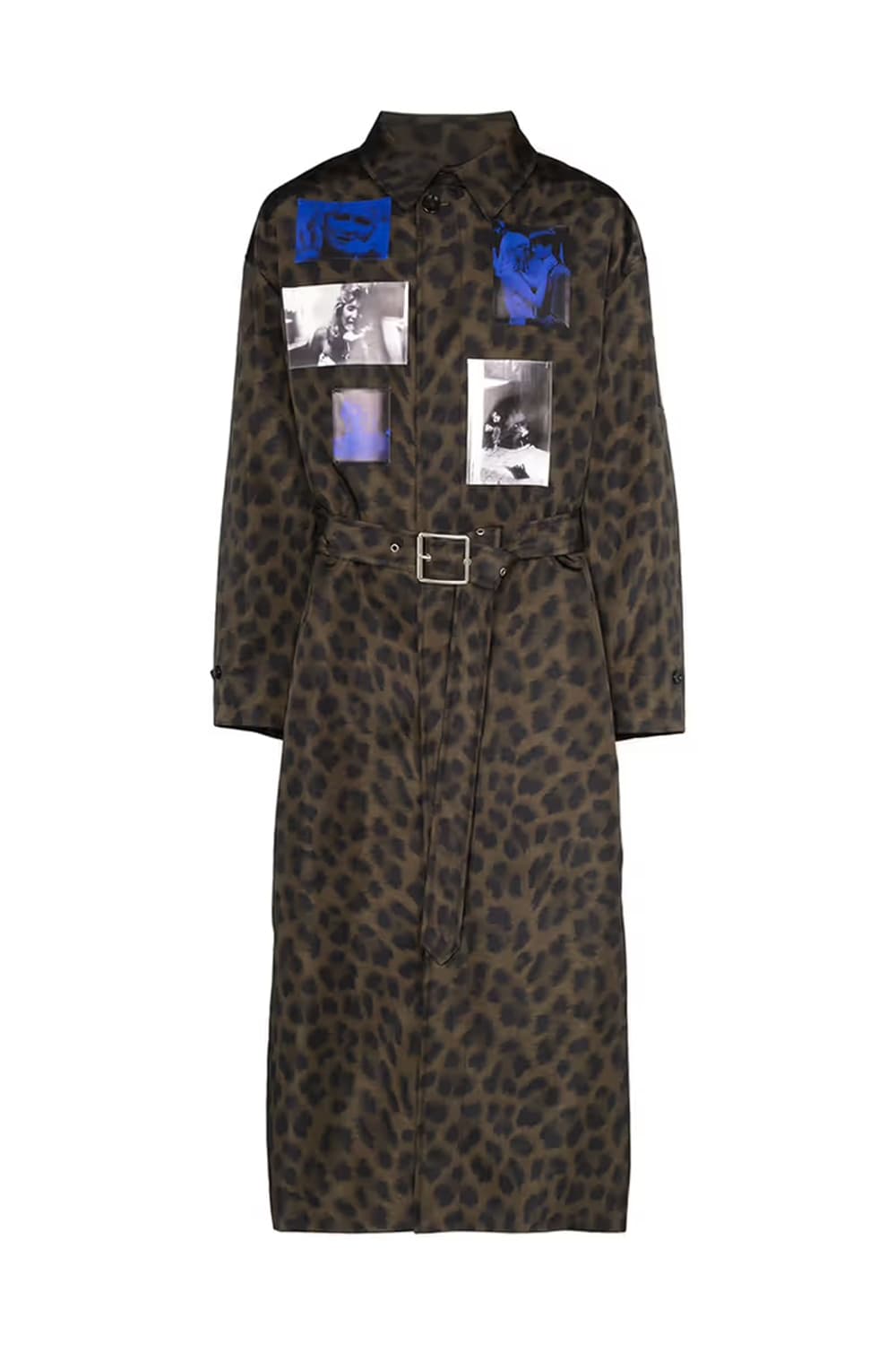 라프시몬스 19FW 블루벨뱃 레오파드 카코트 46사이즈 상품이미지4