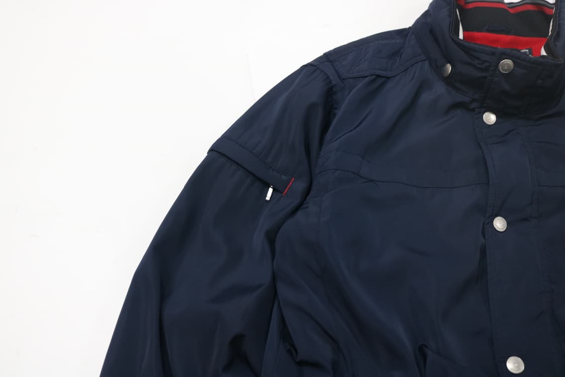 던롭 빈티지 네이비 멀티 포켓 스포츠 블루종 점퍼 (L) 상품이미지5