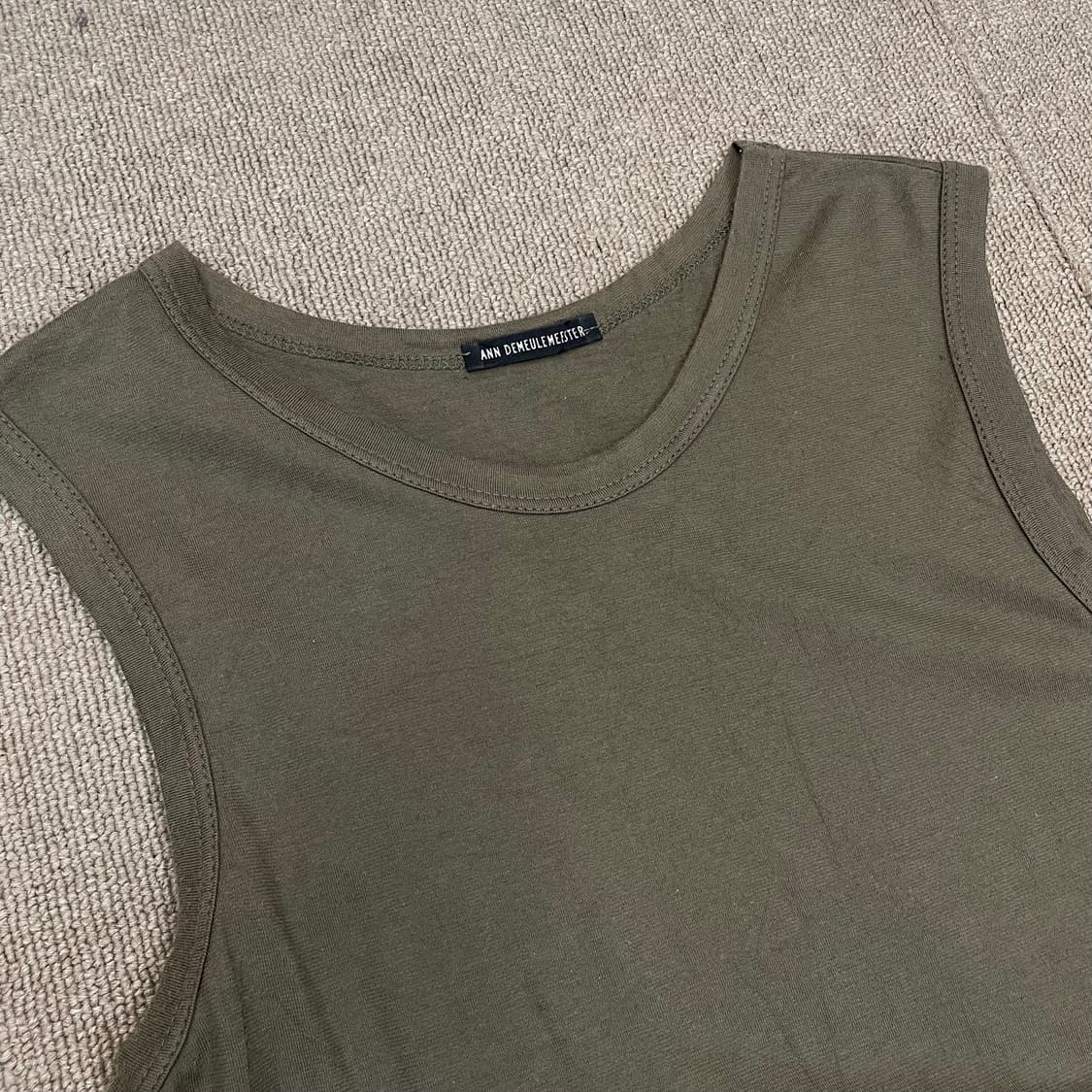 ANN DEMEULEMEESTER 앤 드뮐미스터 슬리브리스 원피스 상품이미지2