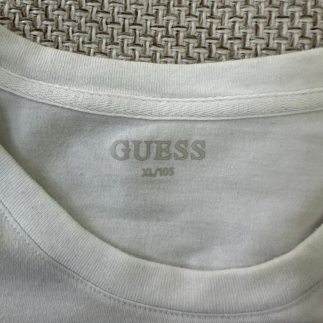 XL 게스 언더웨어 코튼 티셔츠 0330D 상품이미지2