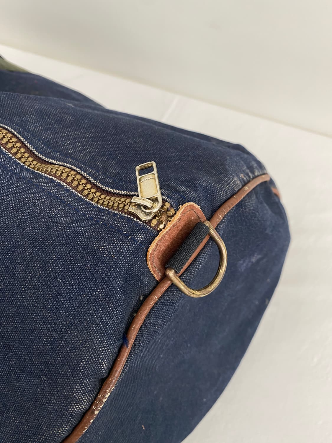 80's 엘엘빈 캔버스 레더 더플백 상품이미지10