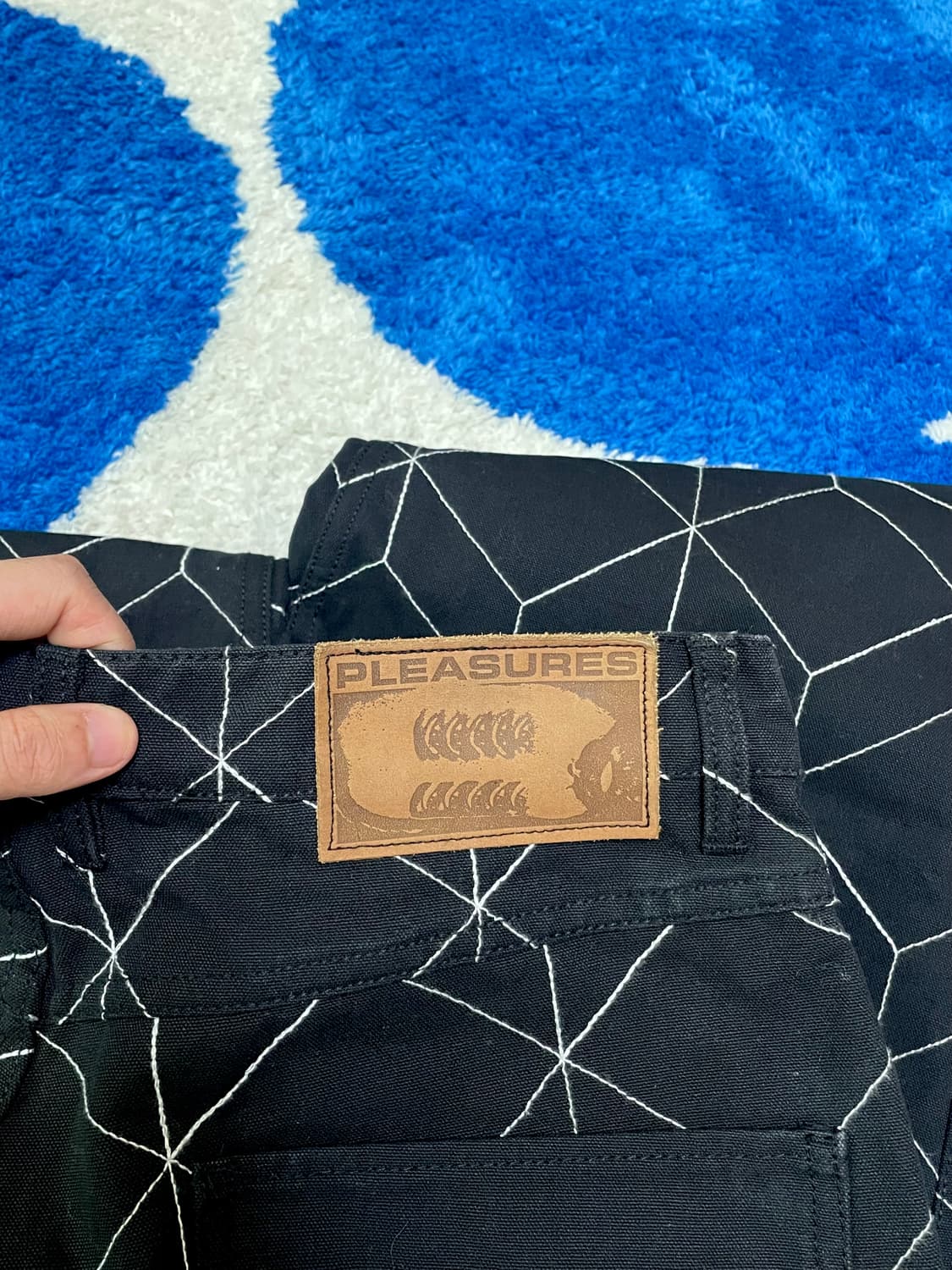 PLEASURES 플레져스 보컬 큐브 패턴 팬츠 (32) 상품이미지4