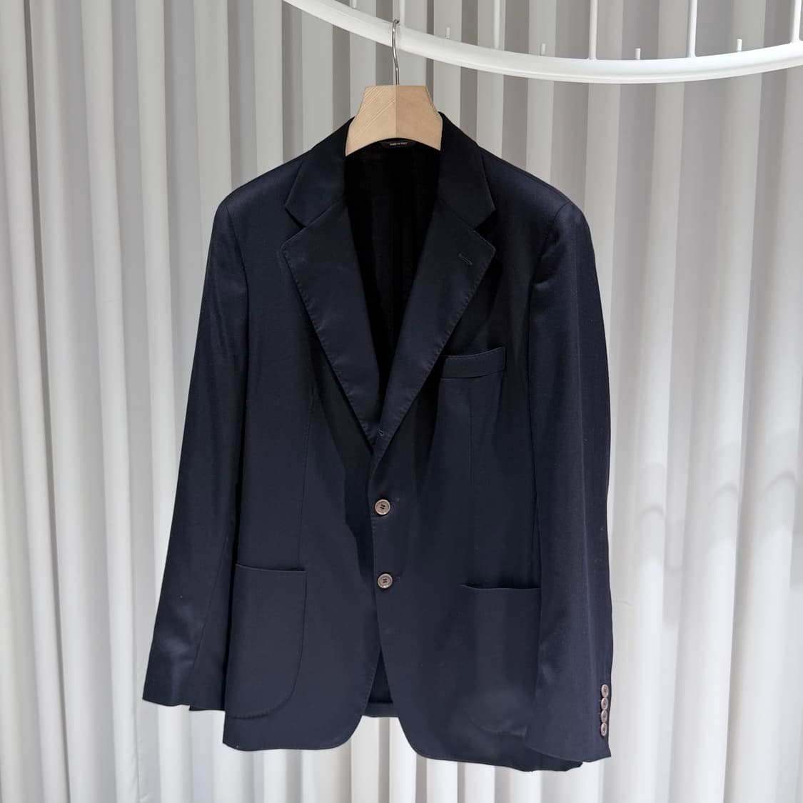 52 / 로로피아나 보야주 캐시미어 네이비 블레이저 상품이미지2