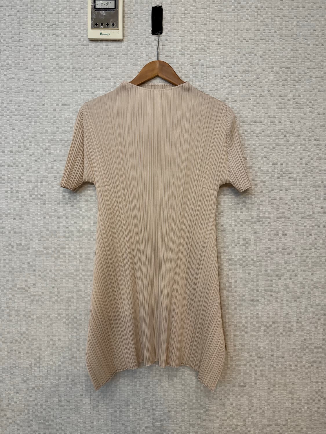 플리츠플리즈 7월 먼슬리 하이넥 반팔 튜닉 상품이미지2