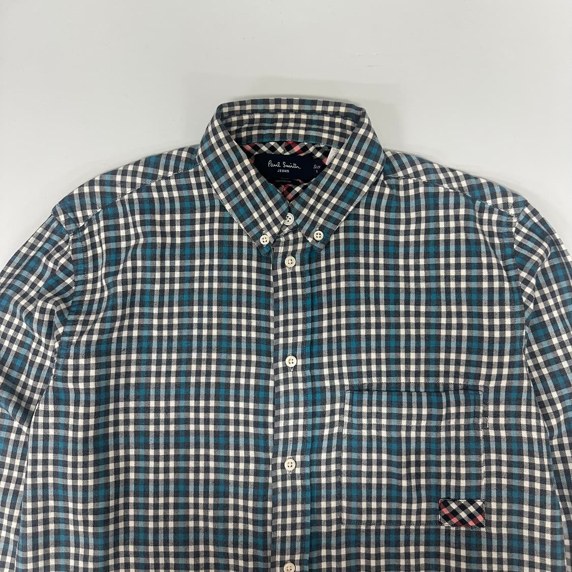 폴스미스 체크 디자인 셔츠 상품이미지2