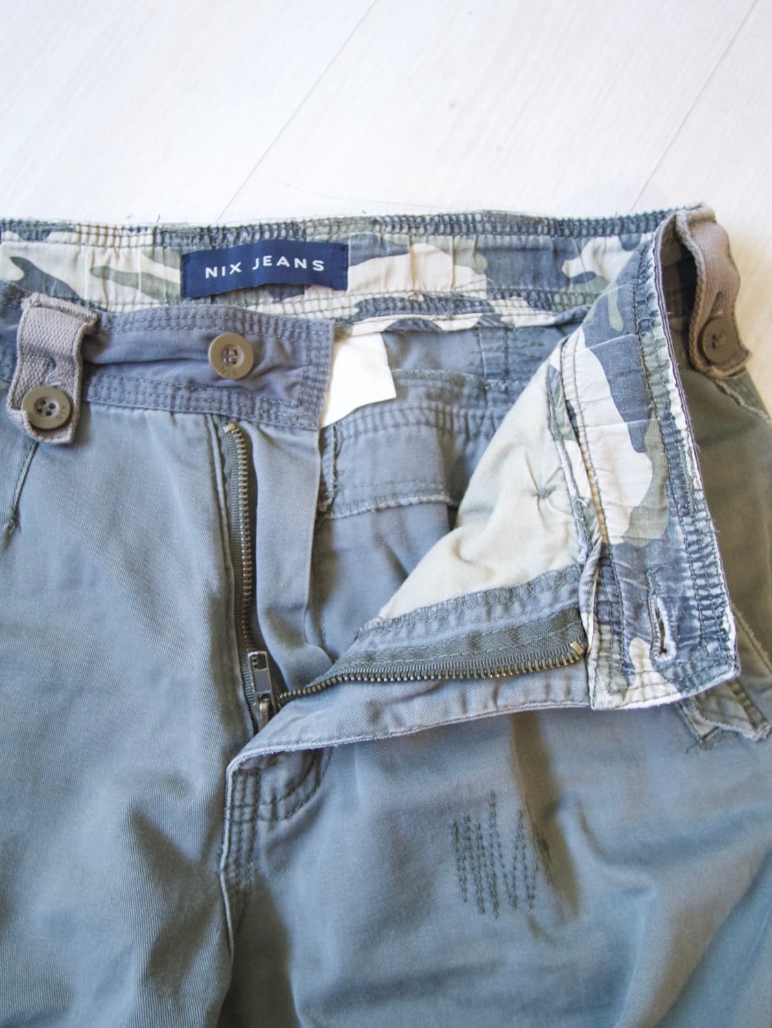 [NIX JEANS] khaki cargo short 상품이미지6