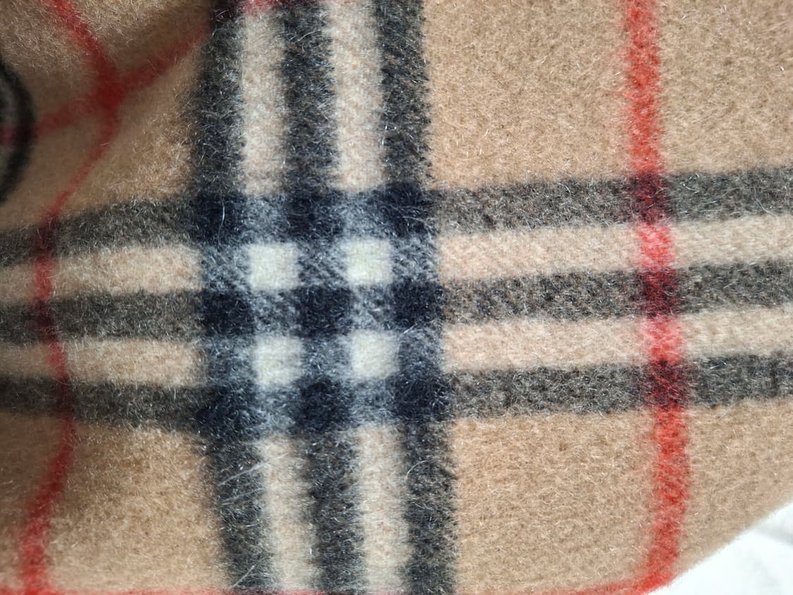 (100%정품)🇬🇧최상급 버버리 캐시미어 머플러 목도리 노바체크 상품이미지3