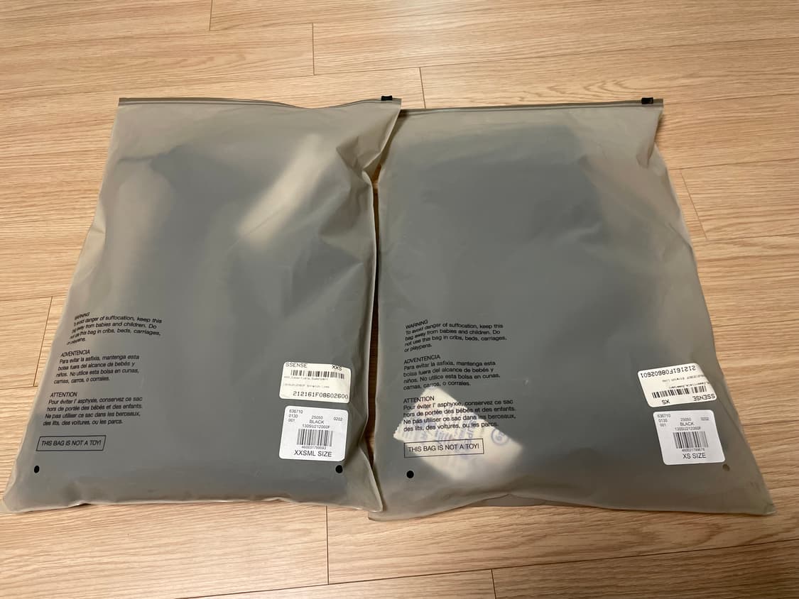 [XS] 피어오브갓 에센셜 스웻팬츠 블랙 상품이미지3