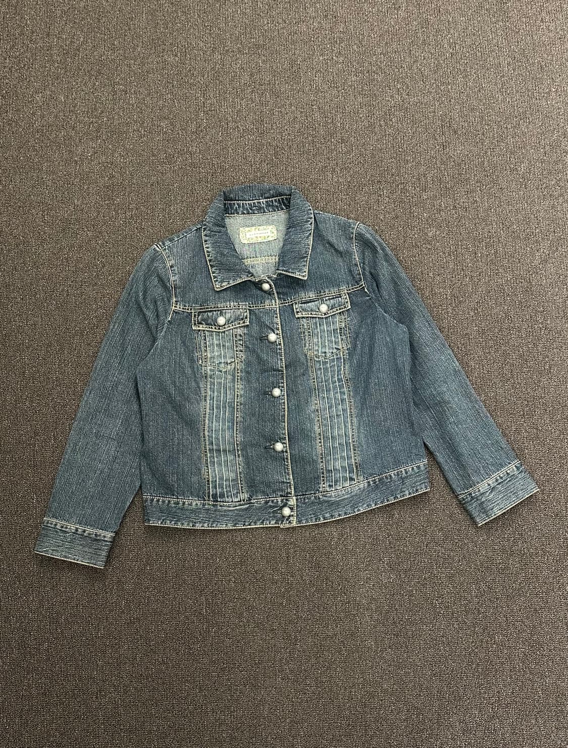 OS)Japanese vintage 여성 데님 자켓 상품이미지1