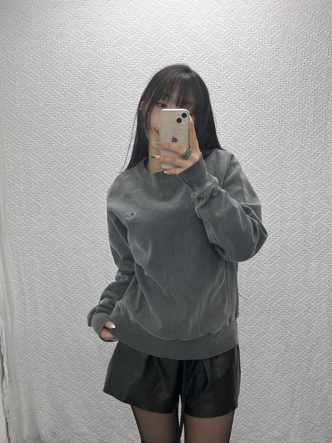 챔피온 리버스위브 올드스쿨 빈티지 캐주얼 약기모 맨투맨 S C09001 상품이미지2