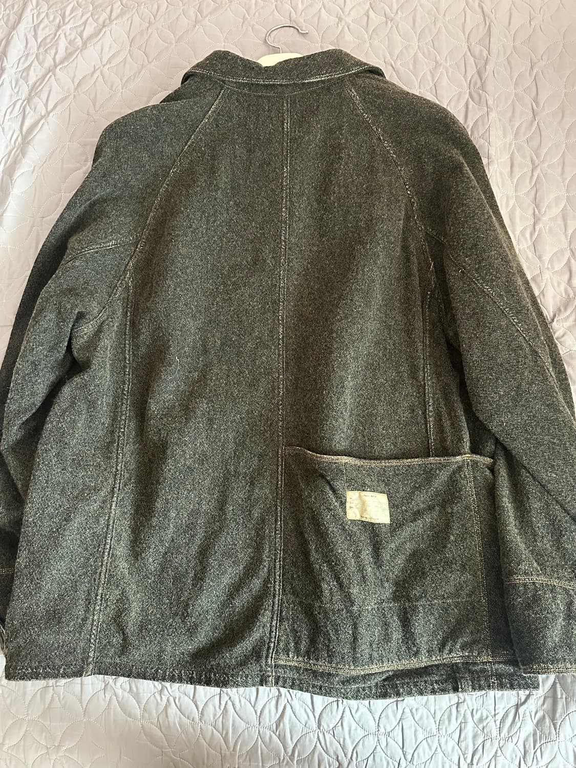 캐피탈 트윌 에이지드 울 커버올 3사이즈 상품이미지3