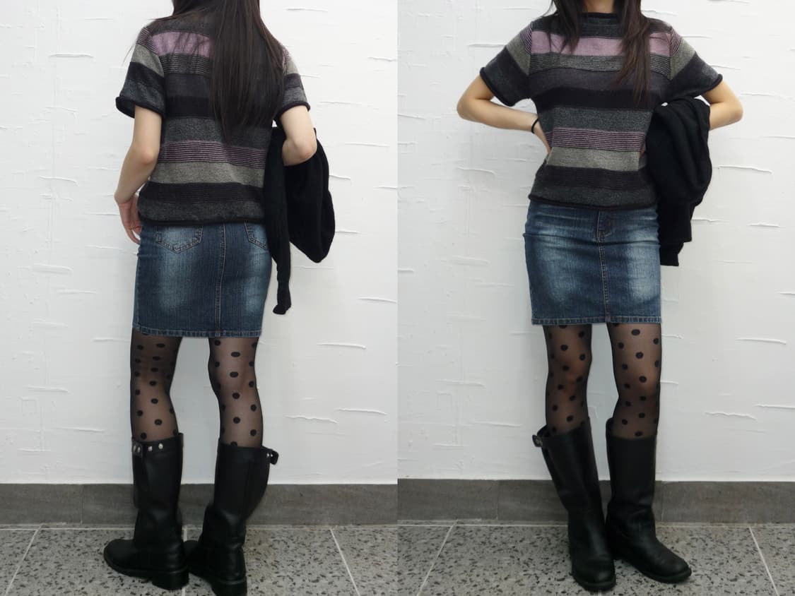 Vintage knit top 상품이미지2