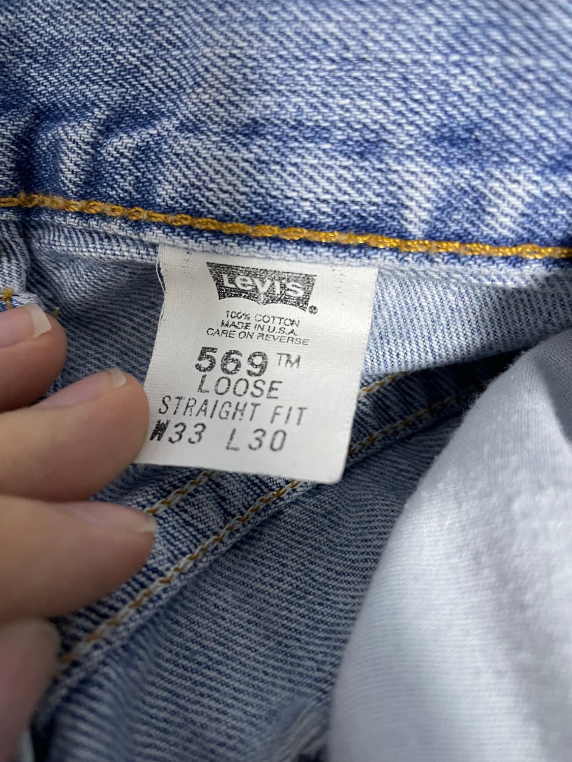 00s levis569 made in usa 상품이미지3
