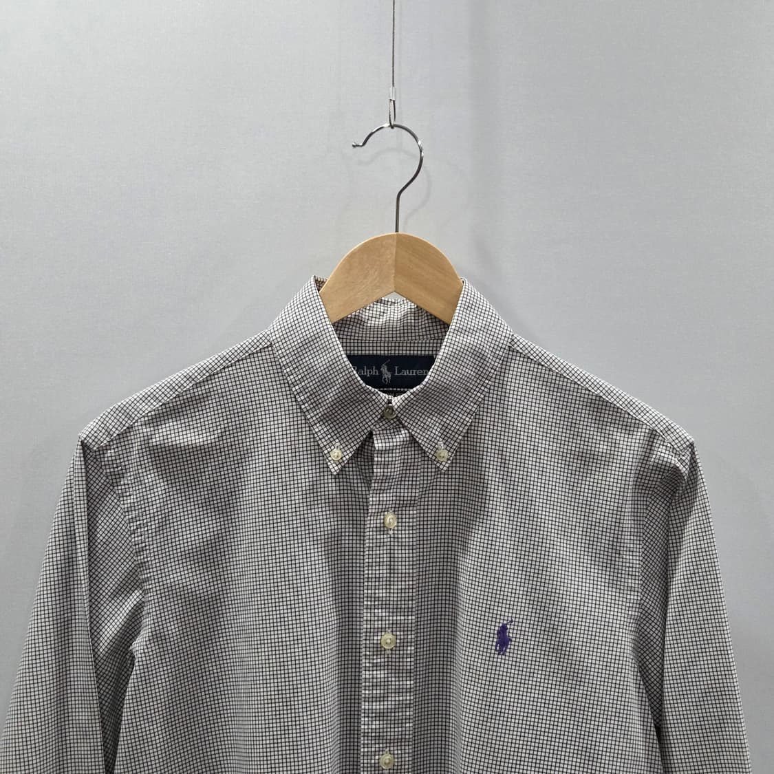 폴로랄프로렌 버튼다운 체크셔츠 15.5  상품이미지2