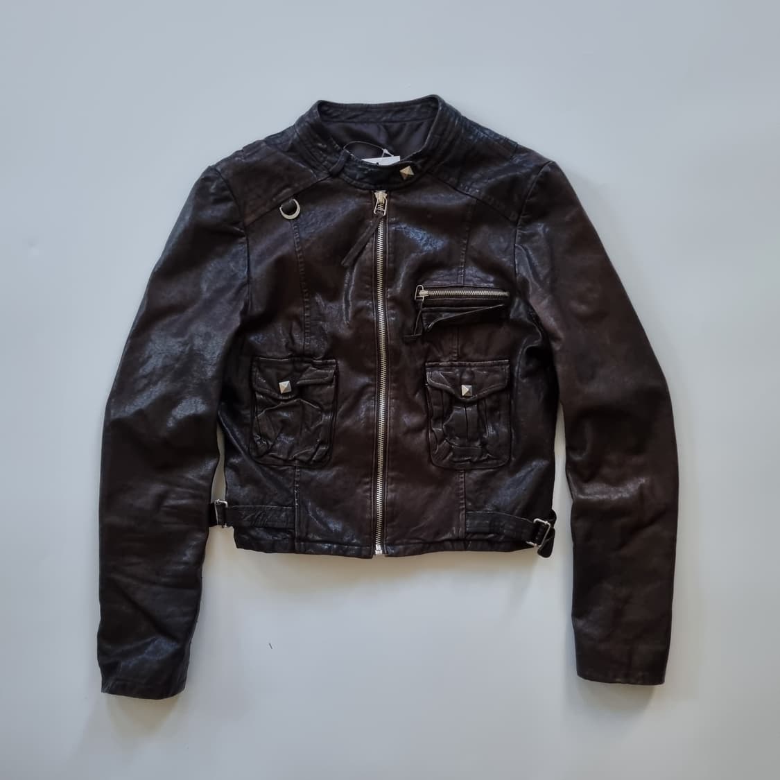 빈티지 램스킨 레더자켓  상품이미지1