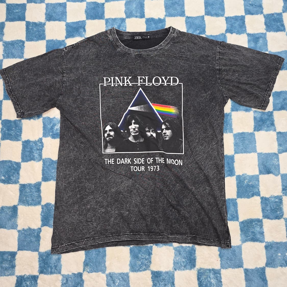 자라 PINK FLOYD 피그먼트 다잉 티셔츠 상품이미지1