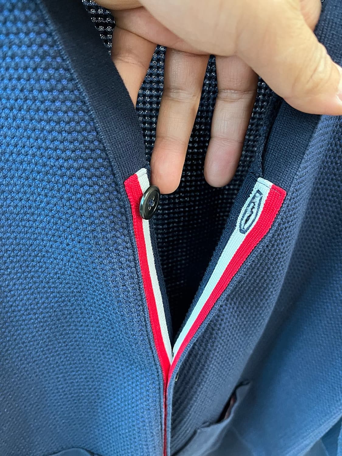 100) 톰브라운 코튼 가디건  상품이미지4