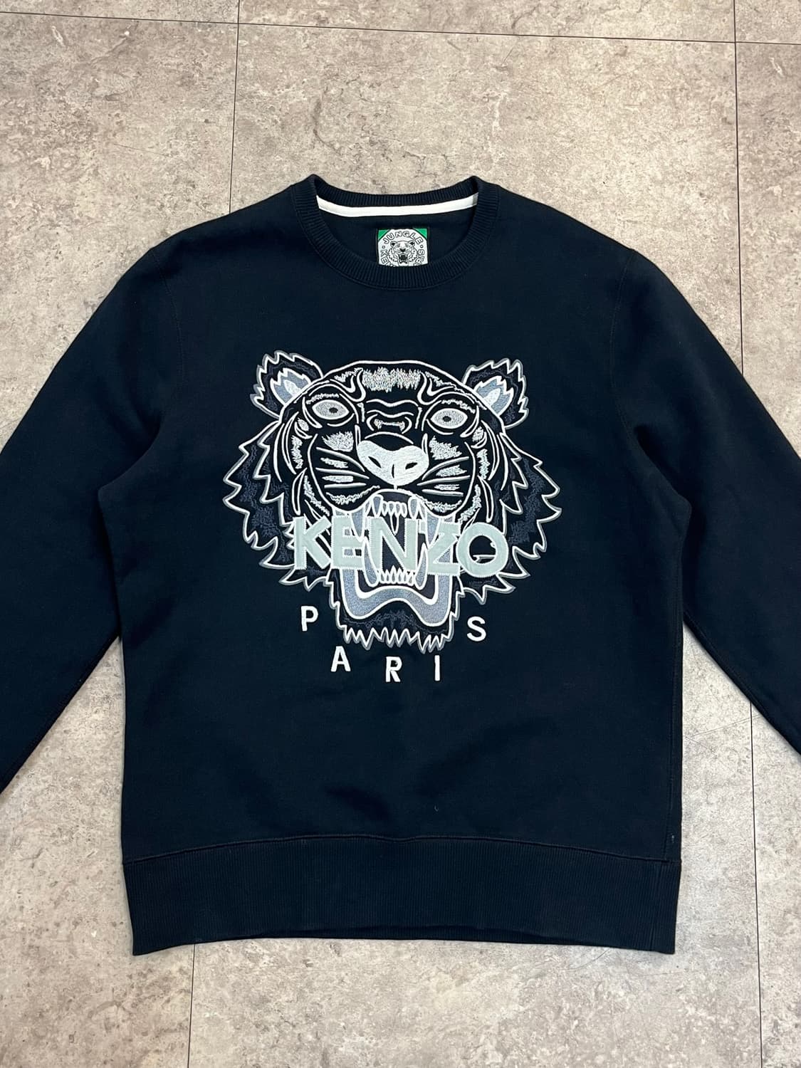 겐조 기모 맨투맨 블랙 #csz2844 상품이미지5