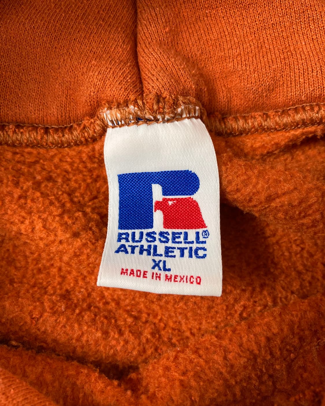 90s Russell Hoodie (burnt orange) 상품이미지3