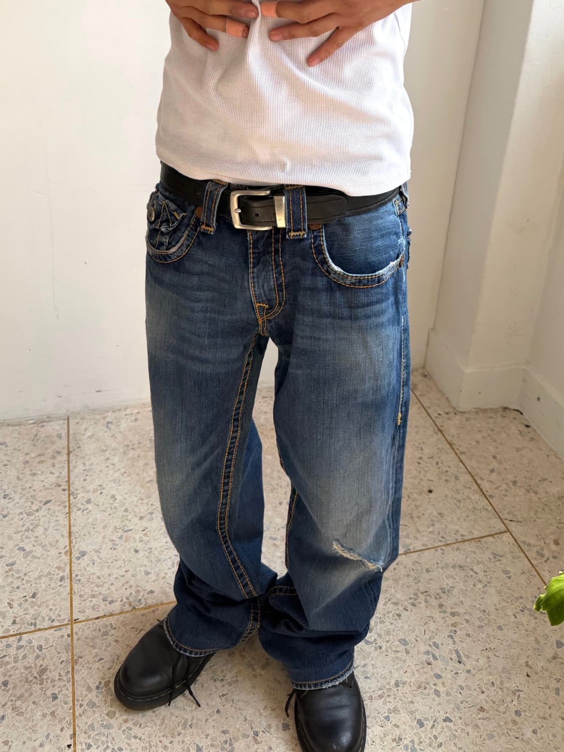 MADE IN USA 🇺🇸  90's 트루릴리전 부츠컷 상품이미지3