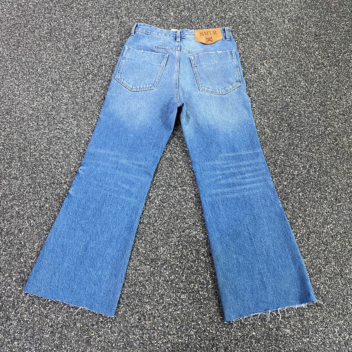 세터 워싱 부츠컷 데님 팬츠 B4024 상품이미지6