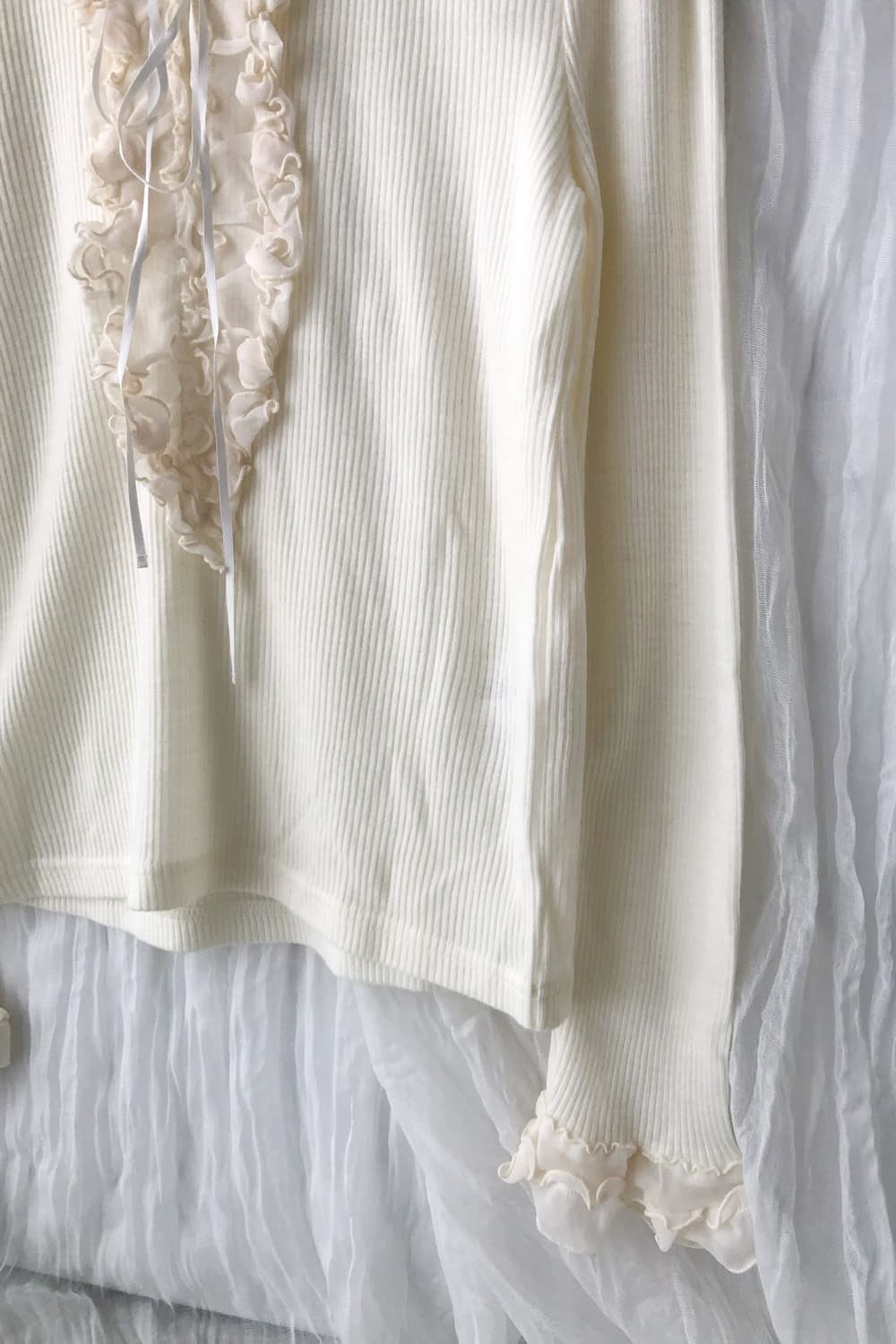 frill long sleeve 상품이미지4