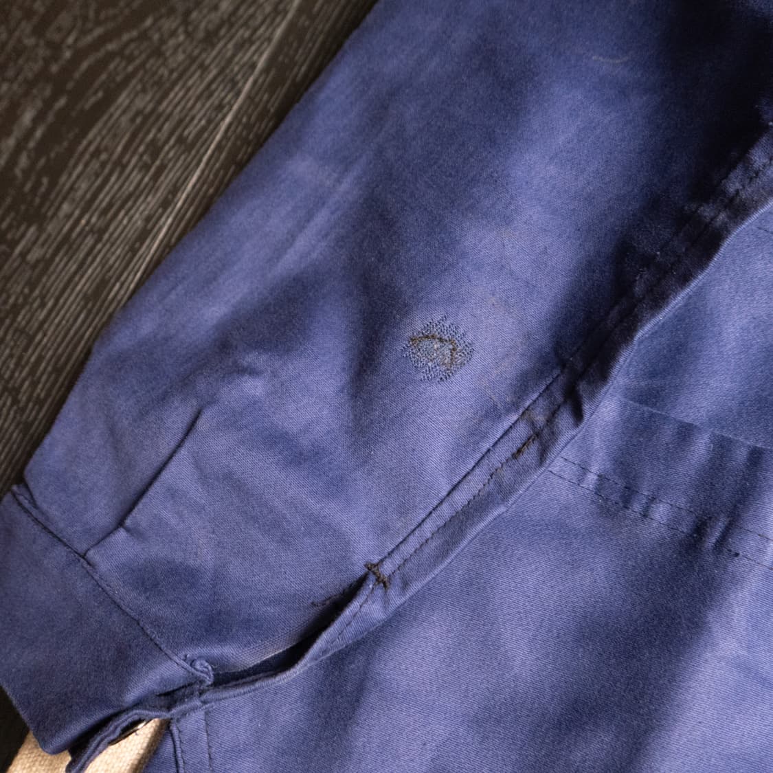 40s French Blue moleskin work jacket  상품이미지9