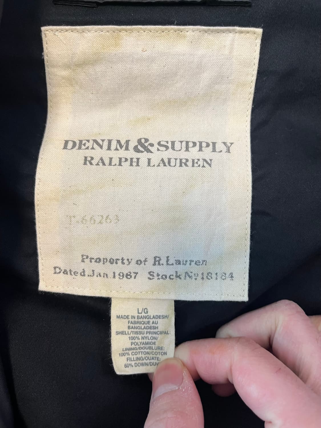 데님서플라이 성조기 베스트 L 상품이미지3