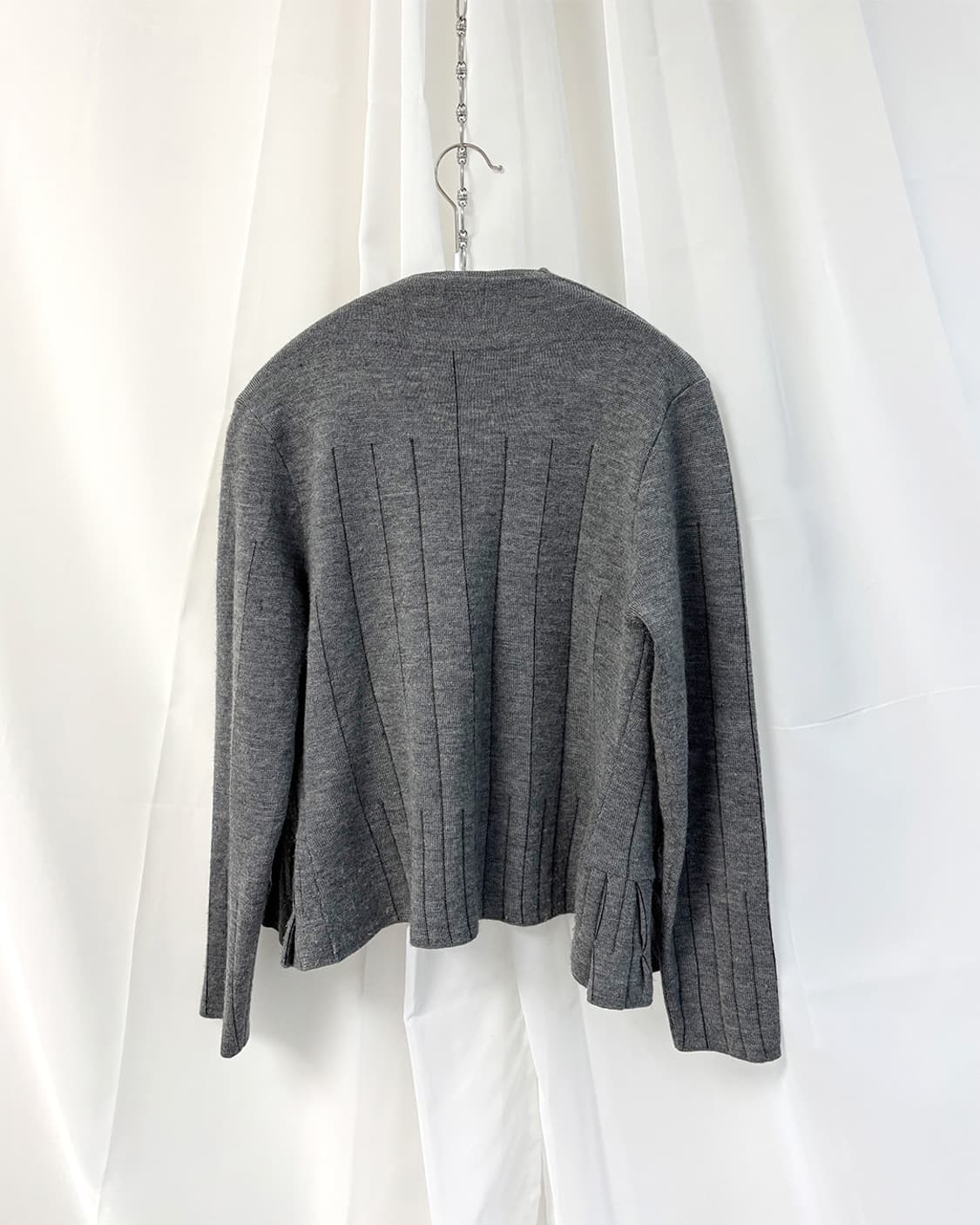 OTTO unique pleated detail cardigan 상품이미지5